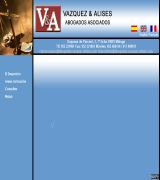 www.abogados-vazquez-alises.com - Formación especializada en cada área del derecho y con colaboraciones especializadas en las distintas áreas conexas con la actividad