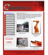www.aceriferru.com - Fabricación e instalación de canalón y barandas de acero inoxidable plegado y corte de hierro