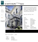 www.achotelsantomauro.com - Hotel ac santo mauro hotel con 51 habitaciones antigua residencia del marqués de santo mauro este hotel se encuentra en pleno centro de madrid muy ce