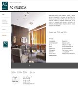 www.achotelvalencia.com - Hotel ac valencia hotel con 183 habitaciones situado a 5 minutos del puerto junto a la ciudad de las artes y las ciencias y junto al parque oceanográ