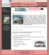 www.acostapropiedades.com - Venta y alquiler de chacras, casas y edificios.