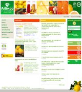 www.ailimpo.com - Sede web de la asociación interprofesional de limón y pomelo creada en 1998 con la finalidad de potenciar al máximo todo lo que engloba al sector d