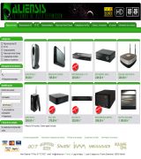 www.aliensis.com - Tienda online de ordenadores media centers portátiles navegadores gps componentes pc fotografía monitores periféricos escáners impresoras audio tv