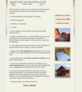 www.alquilercasamadera.com - Estupenda casa de madera con mini piscina de hidromasaje parcela privada tres habitaciones cocina completa ducha de hidromasaje por salo 95 € el dí