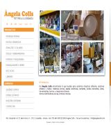 www.angelacolls.com - Distribuidor de materiales soportes herramientas maquinaria hornos pastas colorantes para la cerámica sectores industria alfarería cerámica artíst