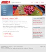 www.antisa.es - Empresa comercializadora de adornos y componentes para industria textil calzado confeccion y marroquineria flores artificiales botones hebillas forrad