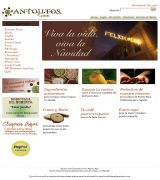 www.antojitos.com - Variedad de productos típicos incluyendo dulces, entremeses, café, bebidas, artesanía, souvenirs, videos, camisas, instrumentos musicales y otros.