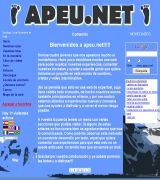 www.apeu.net - Pagina de un grupo de amantes de la montaña con rutas realizadas y sus explicaciones