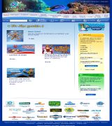 www.aquariumbcn.com - Se puede hacer una inmersión virtual en el acuario barcelonés con sus distintas secciones de fauna y flora mediterránea o de aguas marinas tropical