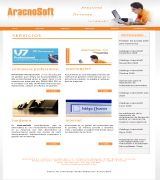 www.aracnosoft.com - Informática integral para empresas venta y mantenimiento de equipos informáticos redes software de gestión propio diseño web portales corporativos