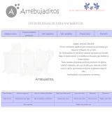 www.arrebujaditos.com - Envío de obsequios para bebés ajuar pintado a mano regalos para futura mamá blanquería para bebés pañaleras portarretratos perchas y cajas porta