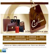 www.articulosencuero.com - Fabrica de bolsos maletines y portafolios de cuero de la mas alta calidad