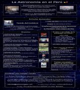 astronomiaperu.webcindario.com - Los visitantes pueden encontrar información sobre eventos salidas a campamentos construccion de telescopios y cursos de astronomía en el perú podr