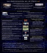 astronomiaperu.webcindario.com - Los visitantes pueden encontrar información sobre eventos salidas a campamentos construccion de telescopios y cursos de astronomía en el perú podr