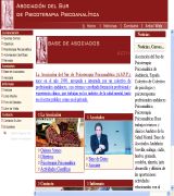 www.asurpp.com - Asociación del sur de psicoterapia psicoanalítica de andalucía españa colectivo de colectivo de psicólogos y psicoterapeutas profesionales andalu