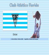 www.atletico-florida.com - Institución deportiva fundada en 1922, posee información de la comisión directiva, jugadores, tabla de posiciones.