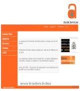 www.audatservices.com - Empresa especializada en proteccion de datos lopd auditorias de seguridad isoiec 17799 y asesoría de seguridad