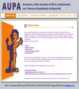 www.aupa.org.ar - Asociacion de padres, madres, familiares, amigos y profesionales de personas afectadas de trastornos generalizados del desarrollo  como autismo, el s
