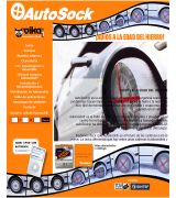 www.autosock-spain.com - La solución ideal en casos de emergencia cuando las condiciones hacen imposible la conducción sobre el hielo o la nieve es muy fácil de montar y de