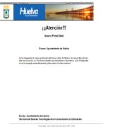 www.ayuntamientohuelva.es - Web oficial del ayuntamiento de huelva