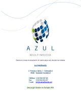 www.azulmultimedia.net - Programación y diseño web comercio electrónico gestores de contenidos gestores inmobiliarios gestores documentales marketing en internet crm y erp 