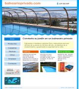www.balnearioprivado.com - Instalación y asesoramiento de cubiertas y piscinas