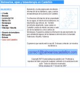 www.balnearioscastellon.com - Encontrarás información de los balnearios spas y centros de talasoterapia de la provincia de castellón propiedades de sus aguas la historia de los 