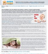 www.bebeforo.com - Foro que ofrece extensa información sobre bebés dirigida a los padres a través del foro podrás compartir información sobre el embarazo parto post