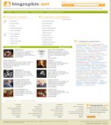 www.biographie.net - Directorio de biografías