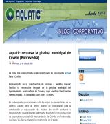 www.blogdepiscinas.com - Blog de la empresa aquatic dedicada a la construcción de piscinas pistas de tenis padel balnearios y todo tipo de instalaciones deportivas tanto para