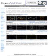 www.bloquesautocad.com - Página de arquitectura destinada a la libre descarga de más de 300 archivos y bloques de autocad