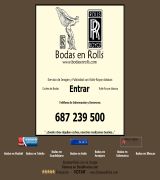 www.bodasenrolls.com - Alquiler de vehículos de época lujo y colección para bodas eventos publicidad cine etc solo lo mas exclusivo para quienes buscan sencillamente lo m