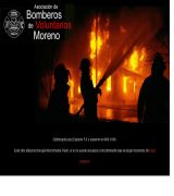 www.bomberosdemoreno.org.ar - Sitio oficial con datos de la entidad, reseñas históricas y notas de actualidad.