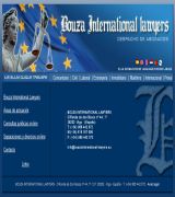 www.bouzainternational-lawyers.eu - Despacho especializado en derecho internacional extranjería y derecho comunitario ofrece asesoramiento jurídico a extranjeros en los siguientes ámb