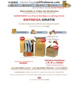 www.cajasdemudanzas.com - Materiales de embalaje para mudanzas a domicilio pedido en linea o por telefono venta por unidades