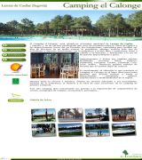 www.campingelcalonge.com - Página web del camping el calonge en lastras de cuellar disfruta de la naturaleza rodeado de un impresionante espacio natural cultural y arquitectón