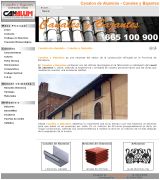 www.canalesybajantes.com - Fabricamos e instalamos todo tipo de canalones remates de chimenea o vallados y puertas de jardin