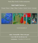 www.canals-carreras.com - Pintura en especial sobre papel escultura grabado y últimas exposiciones