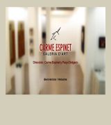 www.carmeespinet.com - Promoción de arte contemporáneo y artistas desde barcelona