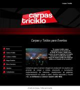 www.carpastriciklo.cl - Contamos para el servicio integral de producción de eventos con arriendo de carpas y toldos decoración e iluminación implementación de interiores 
