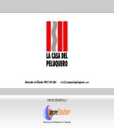 www.casadelpeluquero.com - Tienda virtual de productos de peluqueria mobiliario y articulos cursos de formacion