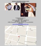 www.casadenovios.com - Ofrece la venta de trajes, smoking y vestidos de novias, con telas nacionales e importadas.