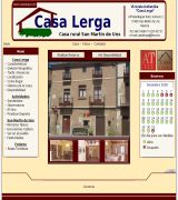 www.casalerga.com - Casa catalogada por el gobierno de navarra de primera categoría 3 llaves rústica de piedra con excelentes vistas a la sierra completa y bien equipad