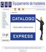 www.cbbhosteleria.com - Empresa dedicada a los suministros hosteleros con mas de 15 años de experiencia en el sector