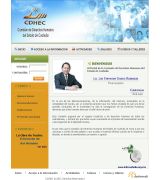 www.cdhec.org.mx - Eventos organizados, actividades, publicaciones y filosofía de la institución.