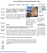 www.cedeci.org.ar - Dedicada al estudio, la investigación, la capacitación y el asesoramiento en relación con la construcción y el fortalecimiento de la ciudadanía.