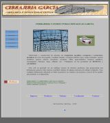 www.cerrajeriagarcia.es - Fabricación de todo tipo de artículos de cerrajería carpintería metálica y estructuras de acero casetas para obra trasteros metálicos estructura
