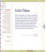 chile.exilio.free.fr - El exilio chileno, las repercusiones sociales y personales. el quehacer cultural en tierras extrañas y la solidaridad internacional con chile.