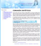 www.cirugiaysalud.net - En esta pagina encontraras informacion acerca de los costos procedimientos y demás de cirugía estetica accede a cientos de páginas con la informaci