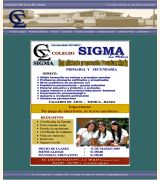 colegio.sigma.edu.pe - Centro educativo privado con niveles primaria y secundaria. contiene información general, presentación, servicios, actividades, convenios, calendari